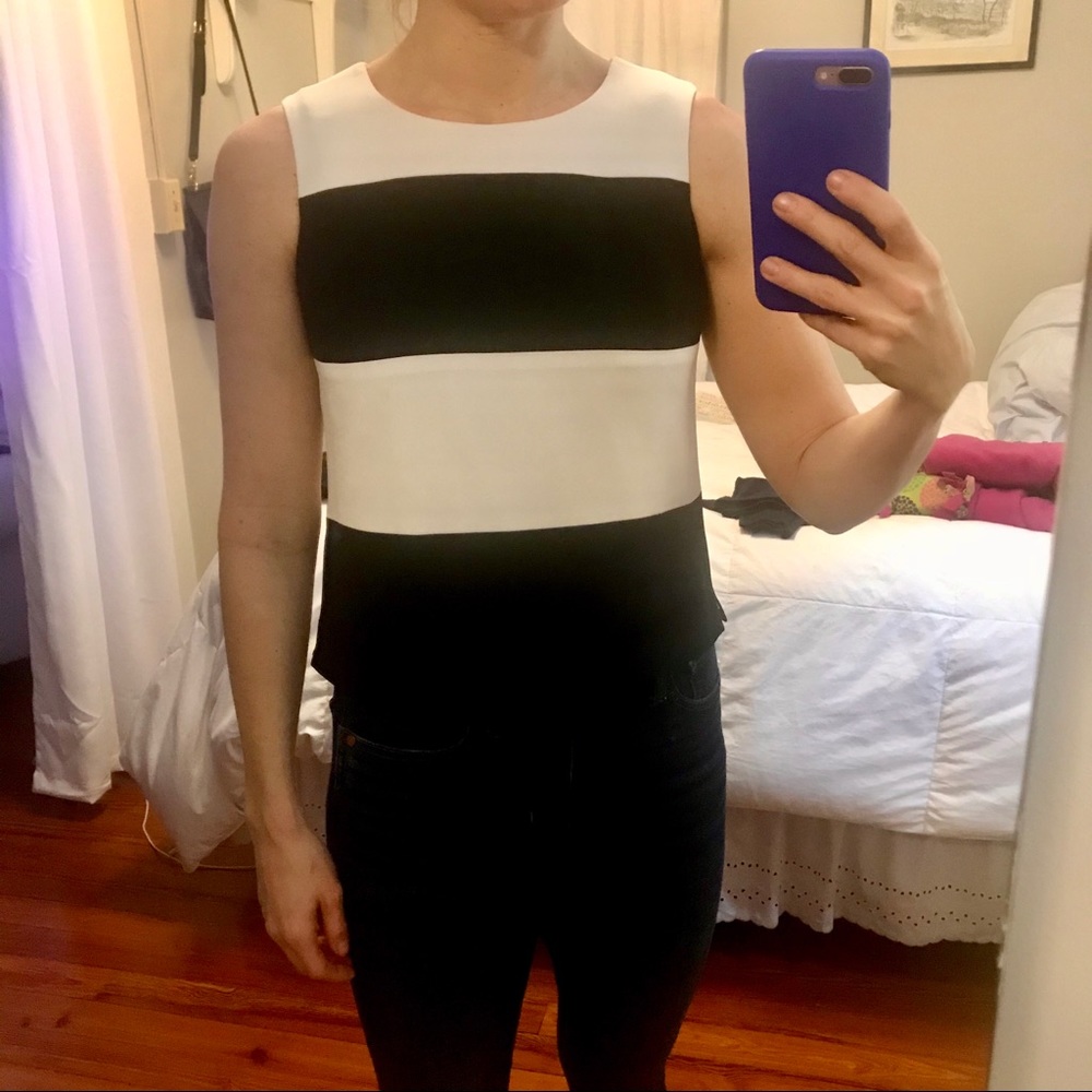 Silk Sleeveless Work Top